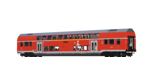 Brawa 70192 Villamos motorvonat betétkocsi, emeletes TWINDEXX Vario®, 1./2. osztály, DB-AG (RE 5 Berlin Südkreuz) (E6) (H0) - AC / világítással