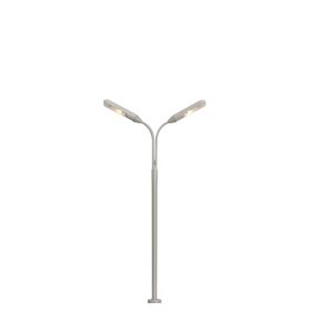   Brawa 84016 Ostoros utcai lámpa, dupla, LED (H0) - Érintkezőtalppal