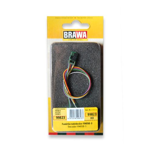 Brawa 99823 Funkciódekóder Brawa belső világításokhoz, FH05B-3z (H0)