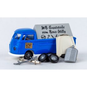   Brekina 10223 Volkswagen Transporter T1b, platós, Benz Willy, 1960 (H0) - Építőkészlet