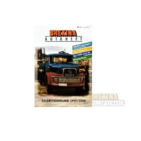   Brekina 12150 BREKINA Autoheft 1999/2000, termékkatalógus és magazin