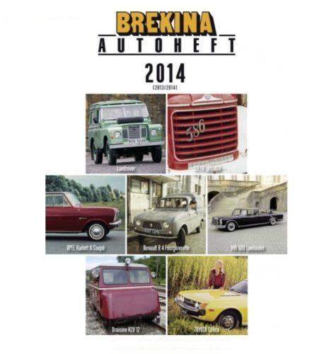 Brekina 12213 BREKINA Autoheft 2014, termékkatalógus és magazin