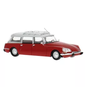 Brekina 14219 Citroen DS 19 Break, piros/szürke (H0)