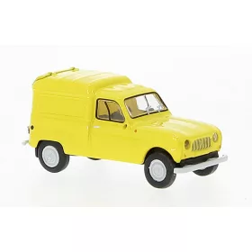   Brekina 14750 Renault R4 Fourgonnette, dobozos, sárga 1961 (H0)