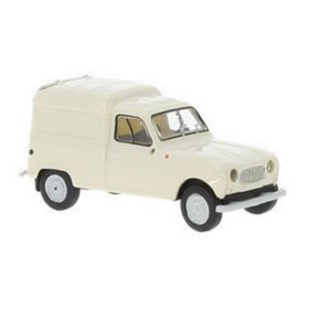   Brekina 14753 Renault R4 Fourgonnette, dobozos, csontszín, 1961 (H0)
