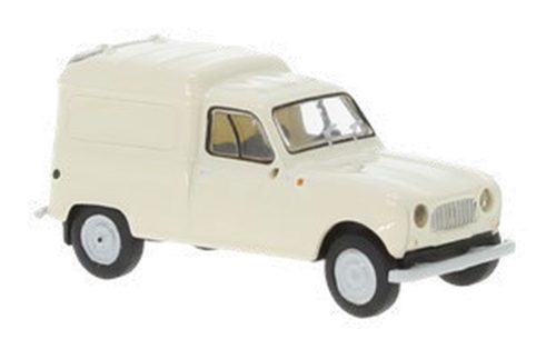 Brekina 14753 Renault R4 Fourgonnette, dobozos, csontszín, 1961 (H0)