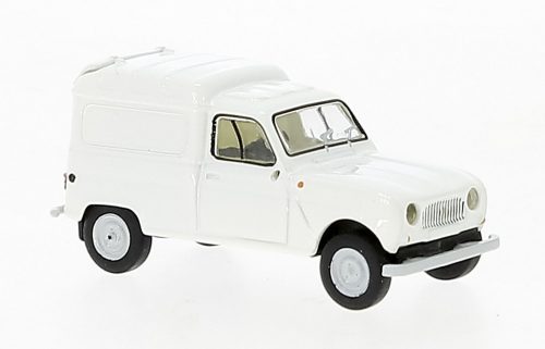 Brekina 14756 Renault R4 Fourgonnette, dobozos, fehér 1961 (H0)