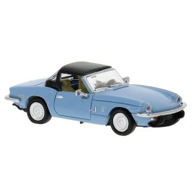   Brekina 15181 Triumph Spitfire, zárt tetővel, metál színben - világoskék (H0)