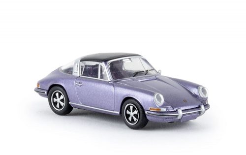 Brekina 16261 Porsche 911 F Targa, metál lila (H0)