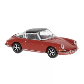 Brekina 16270 Porsche 911 Targa, piros (H0)