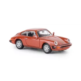Brekina 16319 Porsche 911 G TD 1976, metál piros (H0)