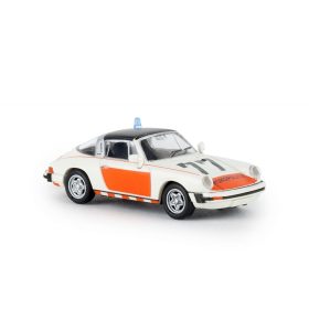 Brekina 16359 Porsche 911 G Targa TD 1976, Rijkspolitie 77 (H0)