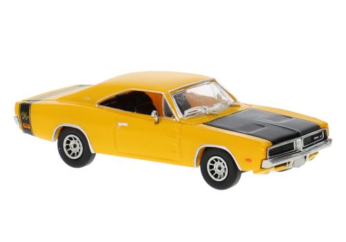 Brekina 18001 Dodge Charger, sárga színben (H0)