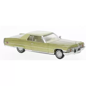   Brekina 18126 Cadillac Coupé de Ville, 1972 - arany/csontszín (H0)