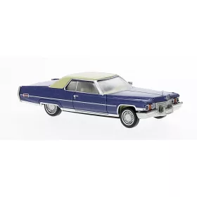   Brekina 18127 Cadillac Coupé de Ville, 1972 - kék/csontszín (H0)