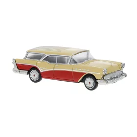 Brekina 18176 Buick Caballero, bézs/piros (H0)