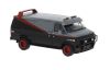 Brekina 18250 GMC Vandura, dobozos furgon - fekete (H0)