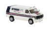 Brekina 18257 Chevrolet C20, dobozos, Rothman-Teams (H0)