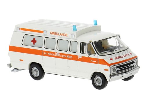 Brekina 18303 Dodge Ambulance ''Rode Kruis' (NL) (H0)