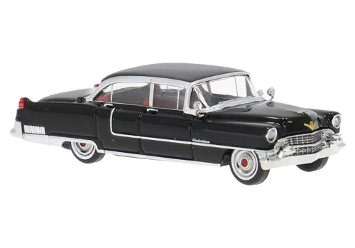 Brekina 18352 Cadillac Fleetwood 1955, fekete (H0)