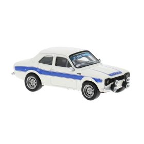 Brekina 19070 Ford Escort RS 1800 Mk1, fehér/kék (H0)