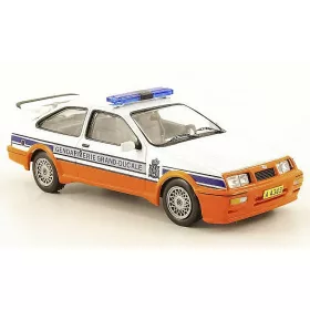   Brekina 19257 Ford Sierra Cosworth Polizei Luxembourg (LUX), 1988 (H0)