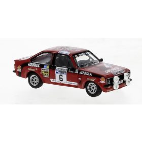   Brekina 19582 Ford Escort RS 1800, Rallye RAC Lombard, R.Clark, 6, 1976 (H0)