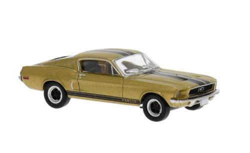 Brekina 19615 Ford Mustang GT 350 Fastback, arany/fekete (H0)