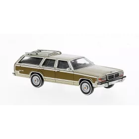 Brekina 19630 Ford LTD Country Squire 1979, Woody/Gold (H0)