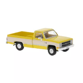 Brekina 19655 Chevrolet C10, sárga/fehér (H0)