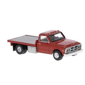 Brekina 19670 GMC Sierra Grande platform truck, piros (H0)