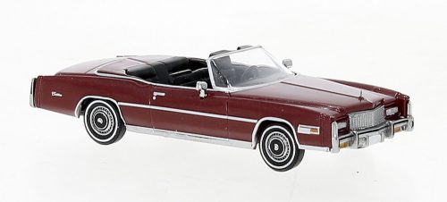 Brekina 19750 Cadillac Eldorado Convertible, metál színben - bordó 1976 (H0)