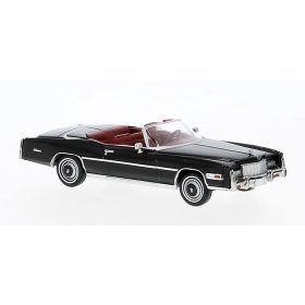   Brekina 19756 Cadillac Eldorado Convertible - fekete, 1976 (H0)