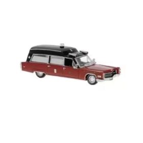   Brekina 19780 Cadillac Meteor Ambulance 1966, Chicago Fire (H0)