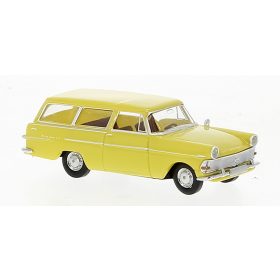 Brekina 20136 Opel Caravan P2 1960, sárga (H0)