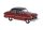 Brekina 20242 Opel Olympia Limousine, fekete/piros, 1953 (H0)