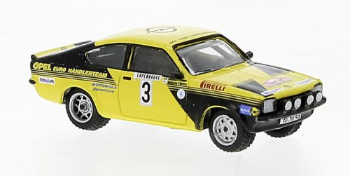 Brekina 20403 Opel Kadett C GT/E6, Rallye Monte Carlo, 3, 1976 (H0)
