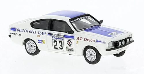 Brekina 20406 Opel Kadett C GT/E6, No.23, RAC Rallye 1976 (H0)