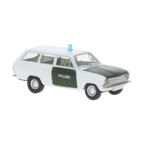 Brekina 20436 Opel Kadett B Caravan 1965, Polizei (H0)