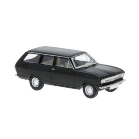Brekina 20439 Opel Kadett B Caravan 1965, fekete (H0)