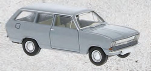 Brekina 20440 Opel Kadett B CarAvan 1965, szürke (H0)
