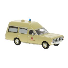 Brekina 20673 Opel Kadett C KTW, Malteser (H0)