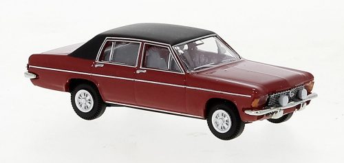 Brekina 20723 Opel Diplomat B piros/fekete - metál színben (H0)