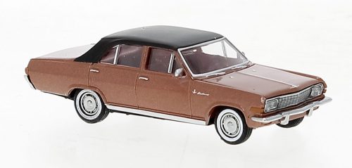 Brekina 20762 Opel Diplomat A 1969, metál színben - réz/fekete (H0)