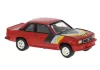 Brekina 20771 Opel Ascona B i400, piros, sárga/ezüst dekorral (H0)