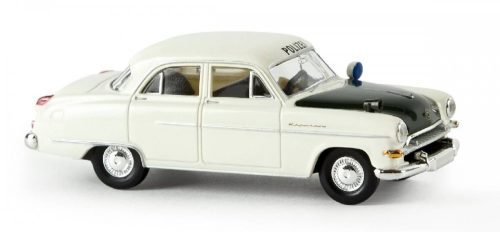 Brekina 20869 Opel Kapitän, Polizei NRW 1954 (H0)