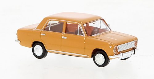 Brekina 22415 Fiat 124, narancs, 1966 (H0)