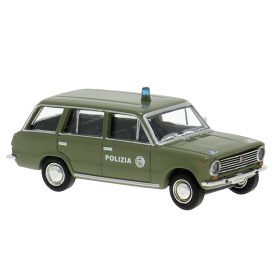 Brekina 22428 Fiat 124 Familiare, 1966, Polizia (H0)