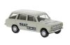 Brekina 22432 Seat 124, fehér, 1968 - un million (H0)