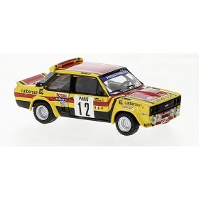  Brekina 22659 Fiat 131 Abarth Calberson, Monte Carlo, M.Mouton, 12, 1980 (H0)